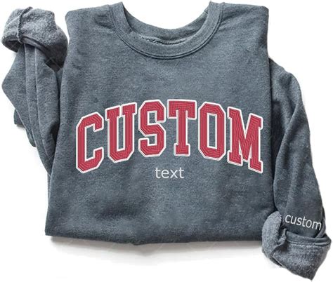 customized crewneck sweatshirts