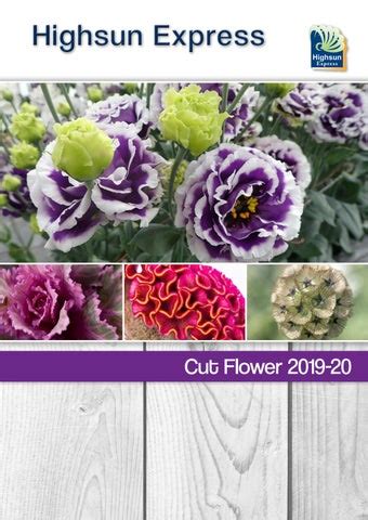 Cut Flower Catalogue