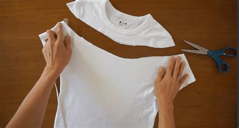 cut shoulder t shirt