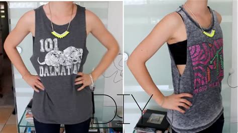 cut tank top from t shirt