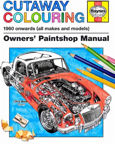 cutaway colouring 1960 onwards all makes and models Reader