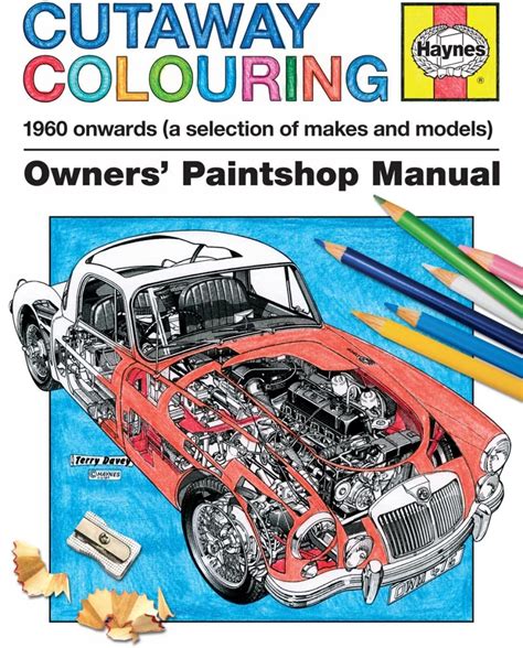 cutaway colouring 1960 onwards all makes and models Reader