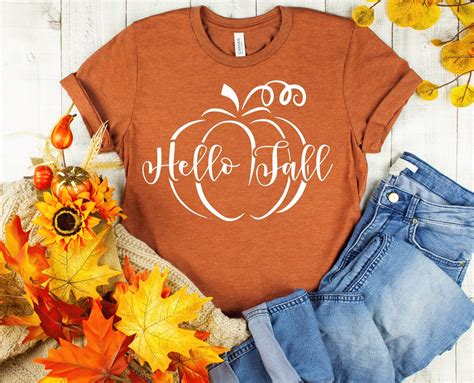 cute autumn shirts