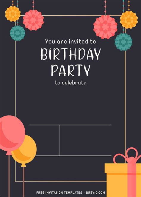 Cute Invitation Templates