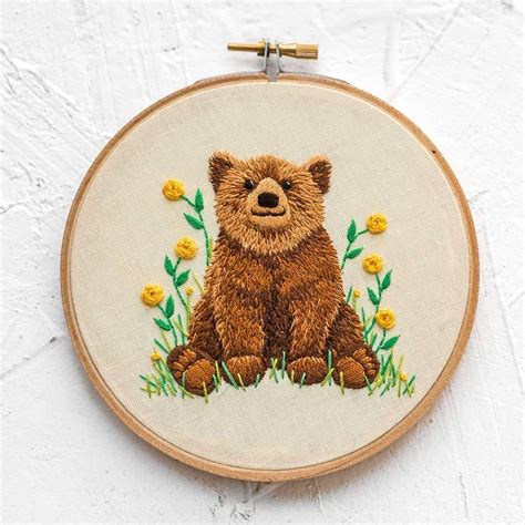 cute little animals hand embroidery designs Reader