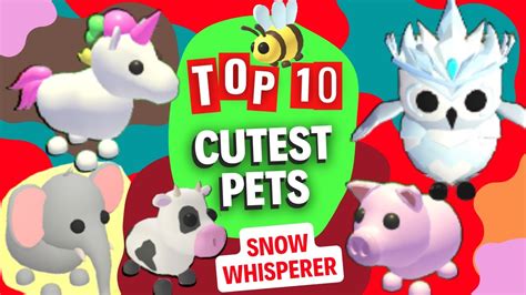 cutest adopt me pets