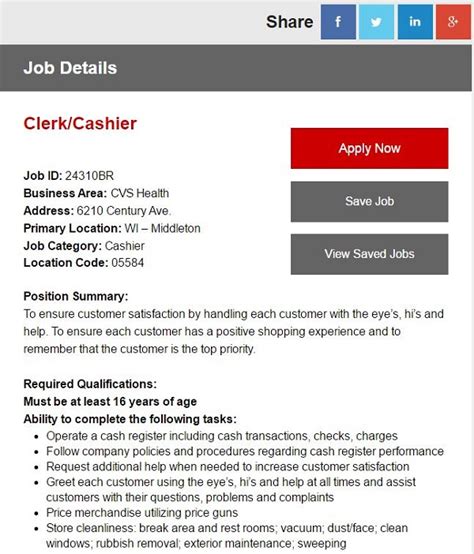 cvs job application cashier Epub