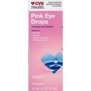 cvs pink eye drops