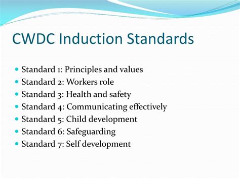 cwdc induction standards workbook answers Doc