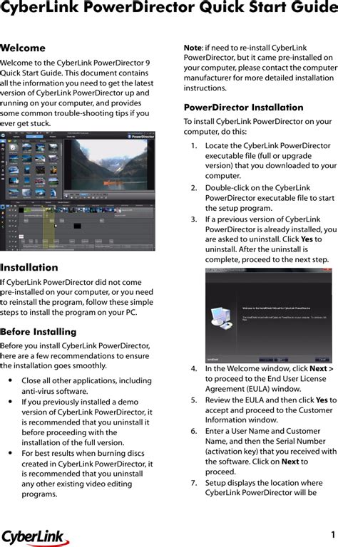 cyberlink powerdirector user manual Kindle Editon