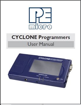 cyclone pro programmer manual Kindle Editon