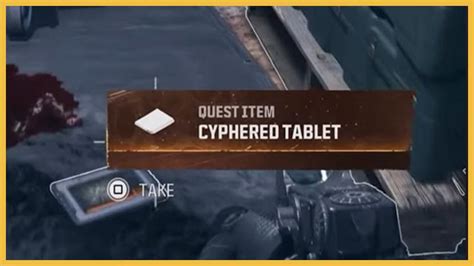 cypher tablet mw3 zombies