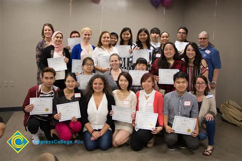 cypress college free certificates