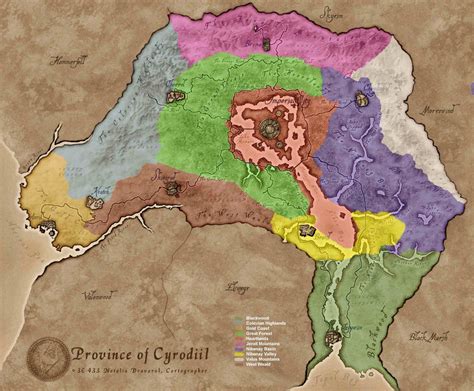 cyrodiil regions map