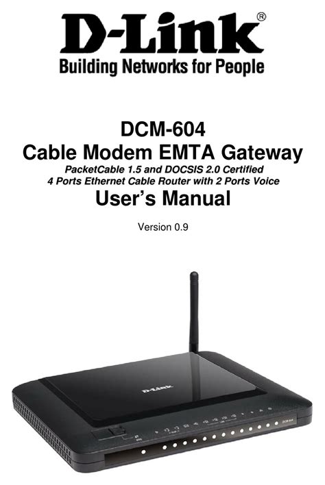 d link dcm 604 manual Doc