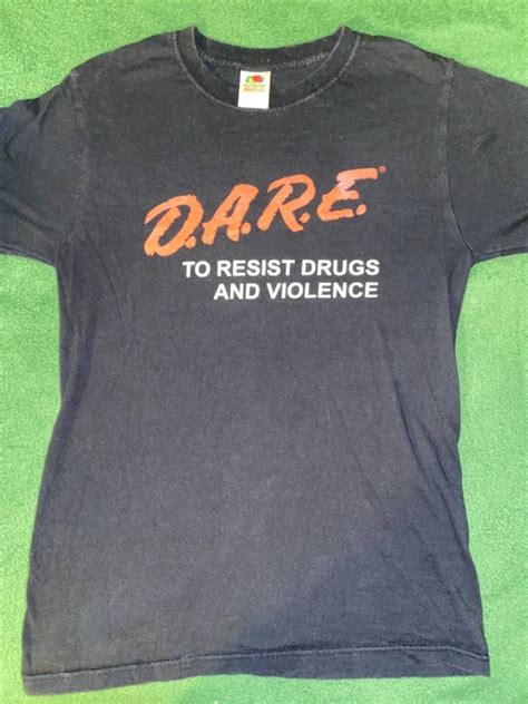 d.a.r.e to resist drugs and violence shirt