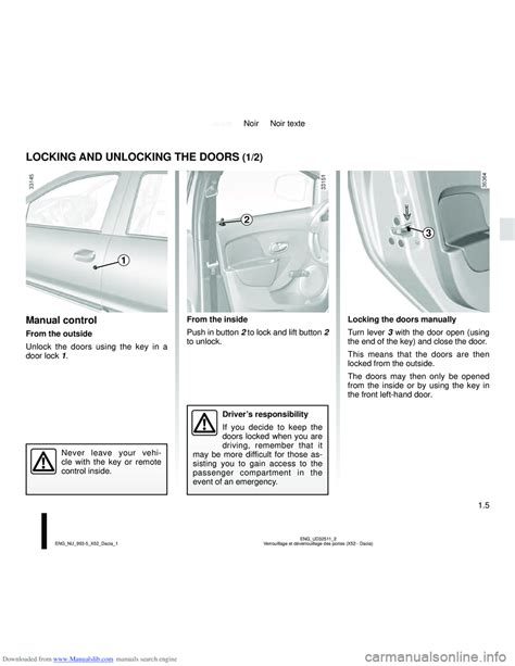 dacia logan user guide Reader