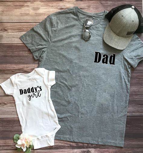 dad and daughter matching shirts