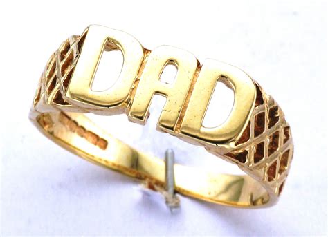 dad ring gold