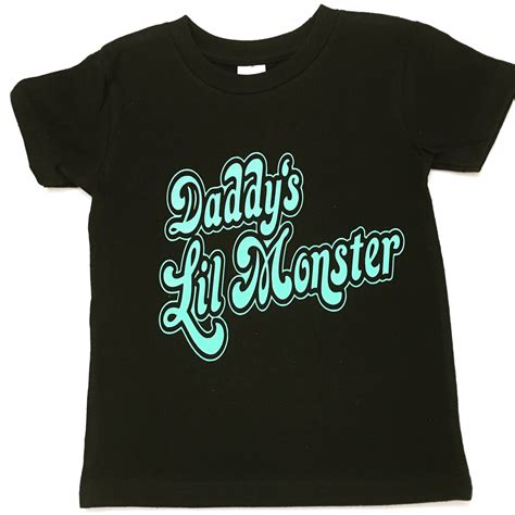 daddy's little monster shirt