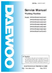 daewoo dwd fd1441 fd1442 fd1443 user guide Reader