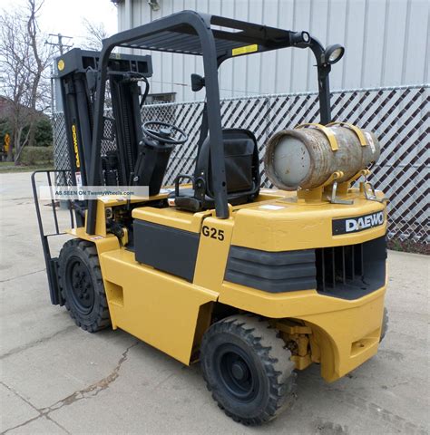 daewoo g25s forklift service manual PDF