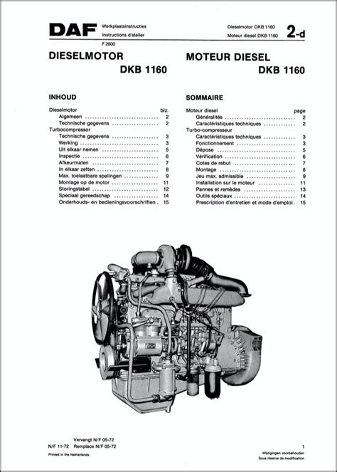 daf 1160 workshop manual PDF