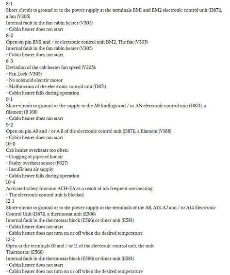 daf truck fault codes pdf PDF