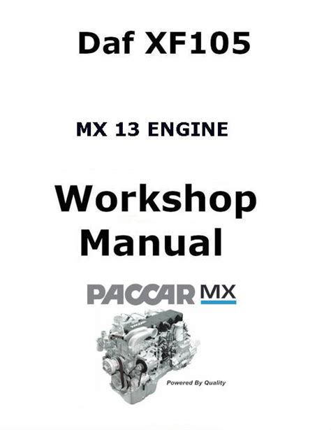 daf xf105 workshop manual pdf Doc