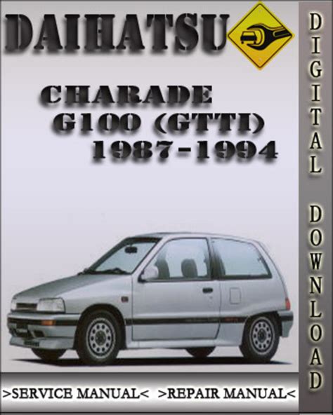 daihatsu charade 1988 manual Doc