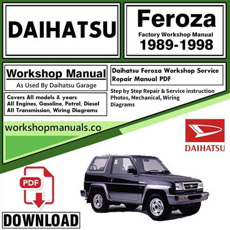 daihatsu-fourtrak-f78-workshop-manual Ebook Ebook Doc