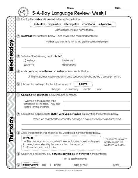 daily grammar practice 8th grade answer key Ebook Epub