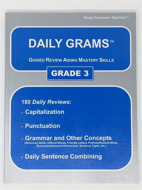 daily grams guided review aiding mastery skill grade 3 Reader