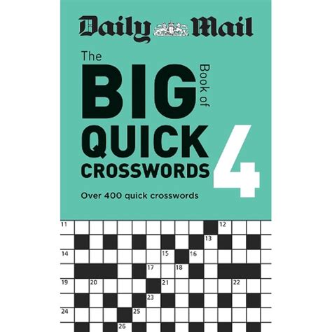 daily mail the big book of quick crosswords Reader