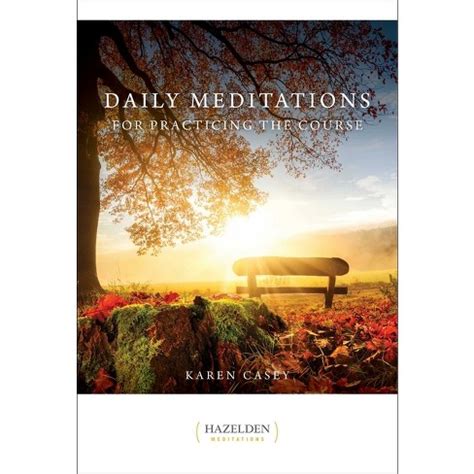 daily meditations for practicing the course hazelden meditations Epub
