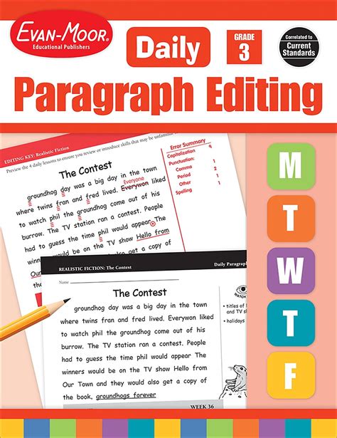 daily paragraph editing for high school Epub