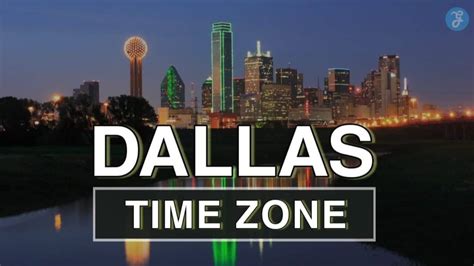 dallas is in which time zone