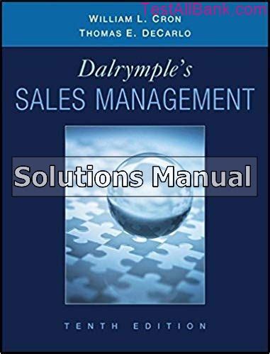 dalrymples sales management concepts cases Ebook Epub