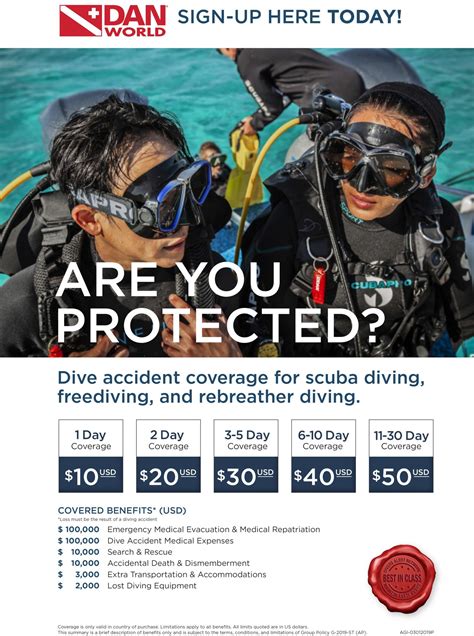 dan divers insurance