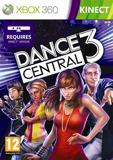 dance 3 central xbox 360