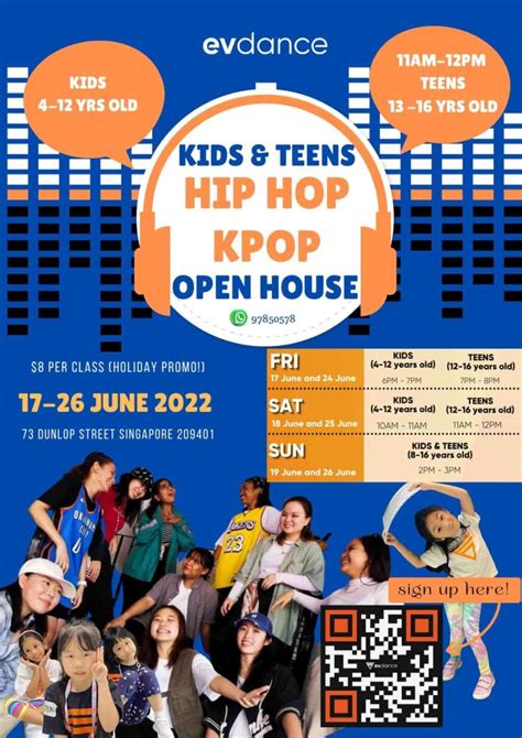 dance schools in singapore hip hop