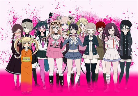 danganronpa girls