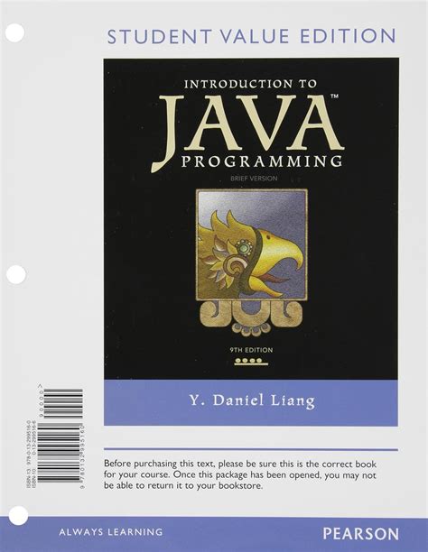daniel liang introduction to java programming 9th edition Kindle Editon