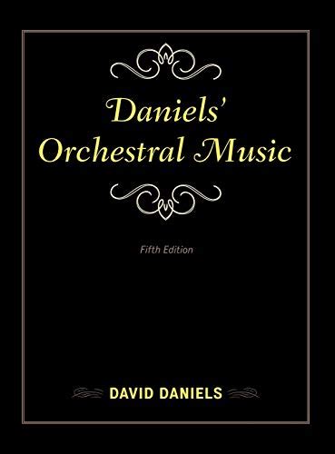 daniels orchestral music music finders Doc