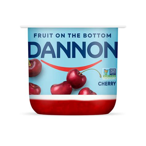 dannon fruit at the bottom