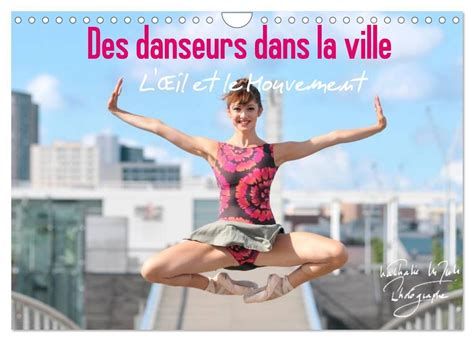 danseurs dans ville mouvement calendrier Doc