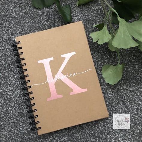 darcy personalized initial journal notebook Epub