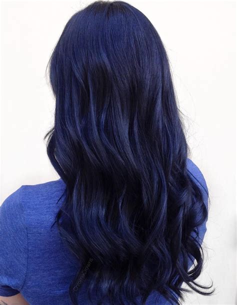 dark blue hair dye