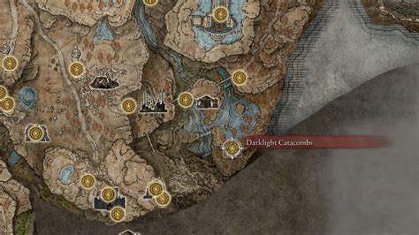 darklight catacombs location elden ring