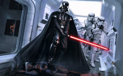 darth vader befriends random stormtrooper